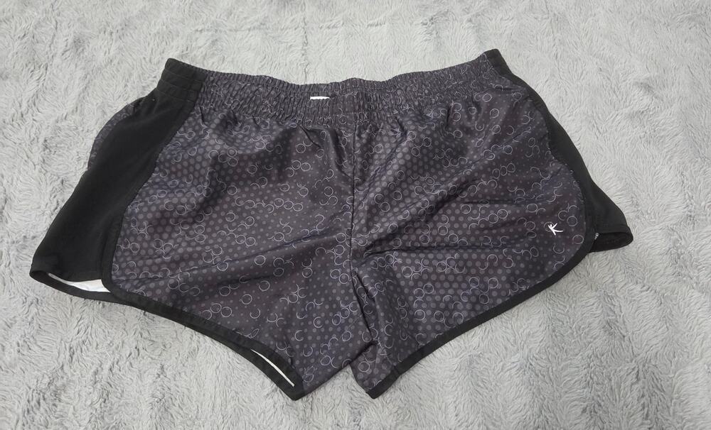Danskin Now Elastic Waist Athletic Shorts Women's Size Large